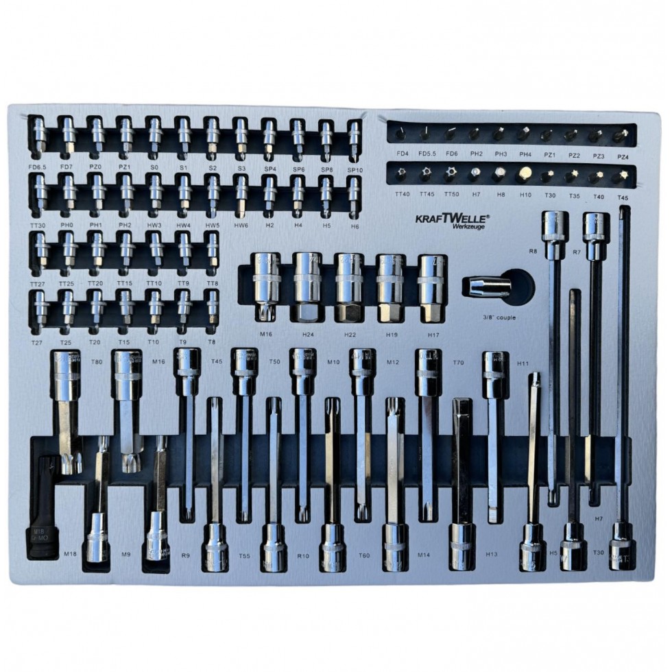 Немски Професионален Шкаф с Инструменти KRAFTWELLE XXL-03 7 Чекмеджета 6 Пълни Немски Професионален Шкаф с Инструменти KRAFTWELLE XXL-03 7 Чекмеджета 6 Пълни