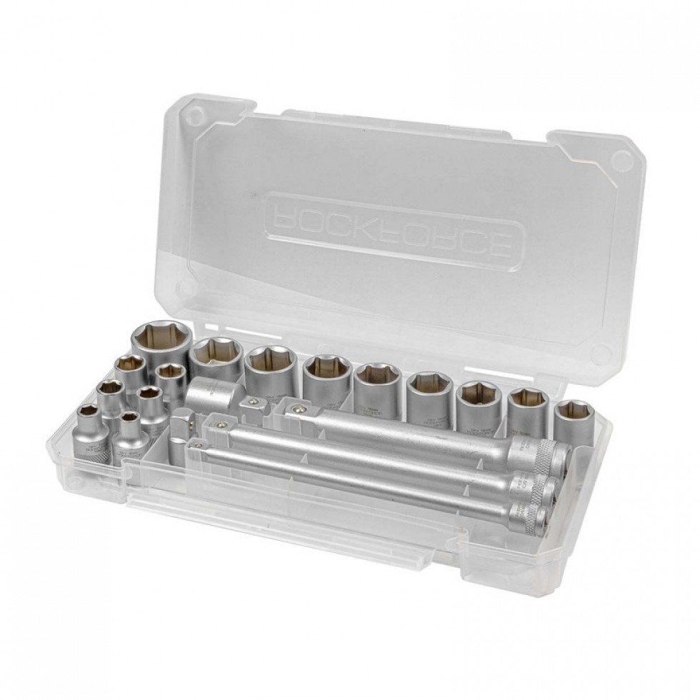 Вложки Комплект 20 части 3/8 6-22мм ROCKFORCE RF-3202-5 Вложки Комплект 20 части 3/8 6-22мм ROCKFORCE RF-3202-5