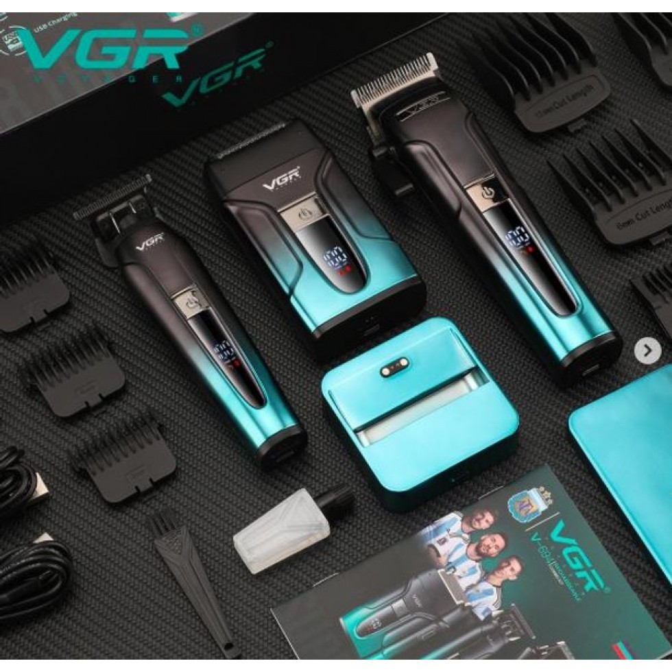 3в1 Машинки за Подстригване VGR V-694 за Коса Брада и Шейвър Самобръсначка Shaver 3в1 Машинки за Подстригване VGR V-694 за Коса Брада и Шейвър Самобръсначка Shaver