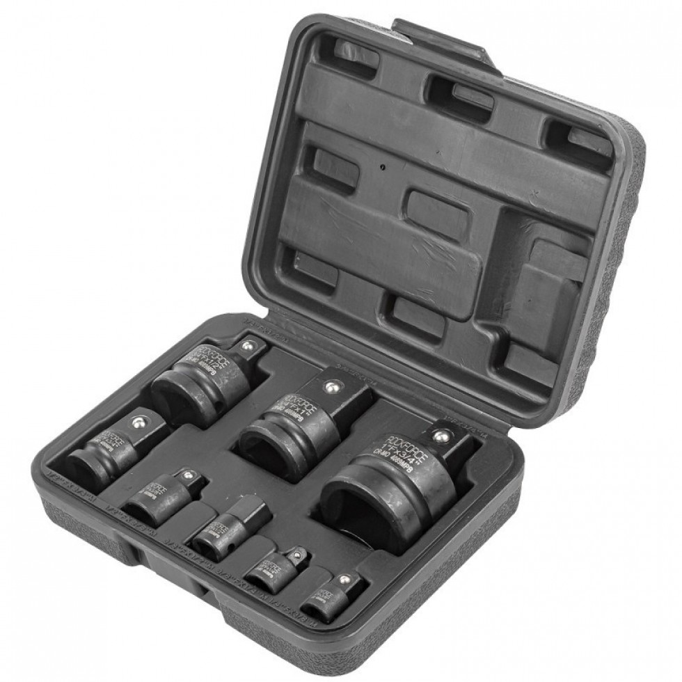 Преходници За Гедоре 8 броя Комплект Ударни ROCKFORCE RF-4089MPB Преходници За Гедоре 8 броя Комплект Ударни ROCKFORCE RF-4089MPB