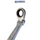 Удължени Подвижни Ключове Звезди с тресчотка Прави Дълги Чупещи 8-19мм Полски HAWEK Удължени Подвижни Ключове Звезди с тресчотка Прави Дълги Чупещи 8-19мм Полски HAWEK