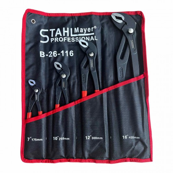 Комплект Клещи Гарги STAHLMAYER 175 250 300 400 мм 4 броя