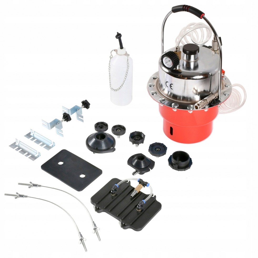 Немски Пневматичен Уред за Смяна на Спирачна Течност KRAFTWELLE Немски Пневматичен Уред за Смяна на Спирачна Течност KRAFTWELLE