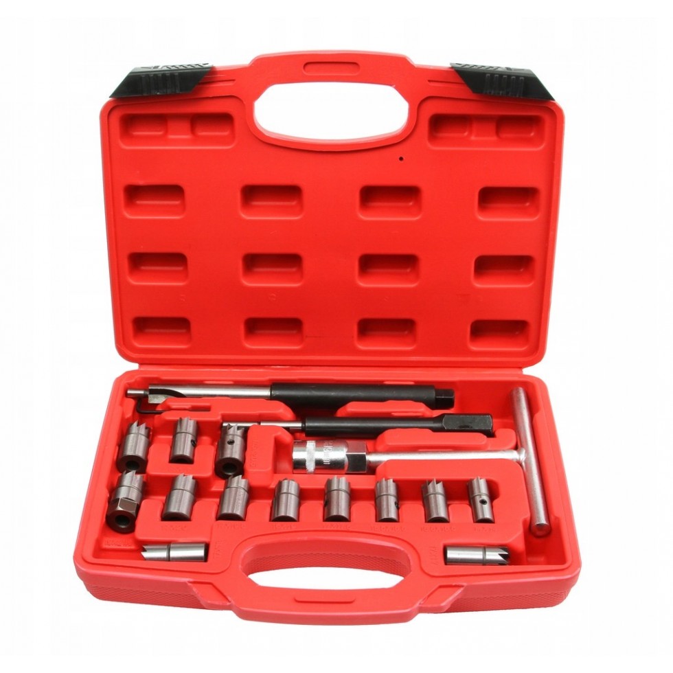 Комплект Фрези за Почистване Леглата на Дюзи 17 части Mar-Pol M57684 Комплект Фрези за Почистване Леглата на Дюзи 17 части Mar-Pol M57684