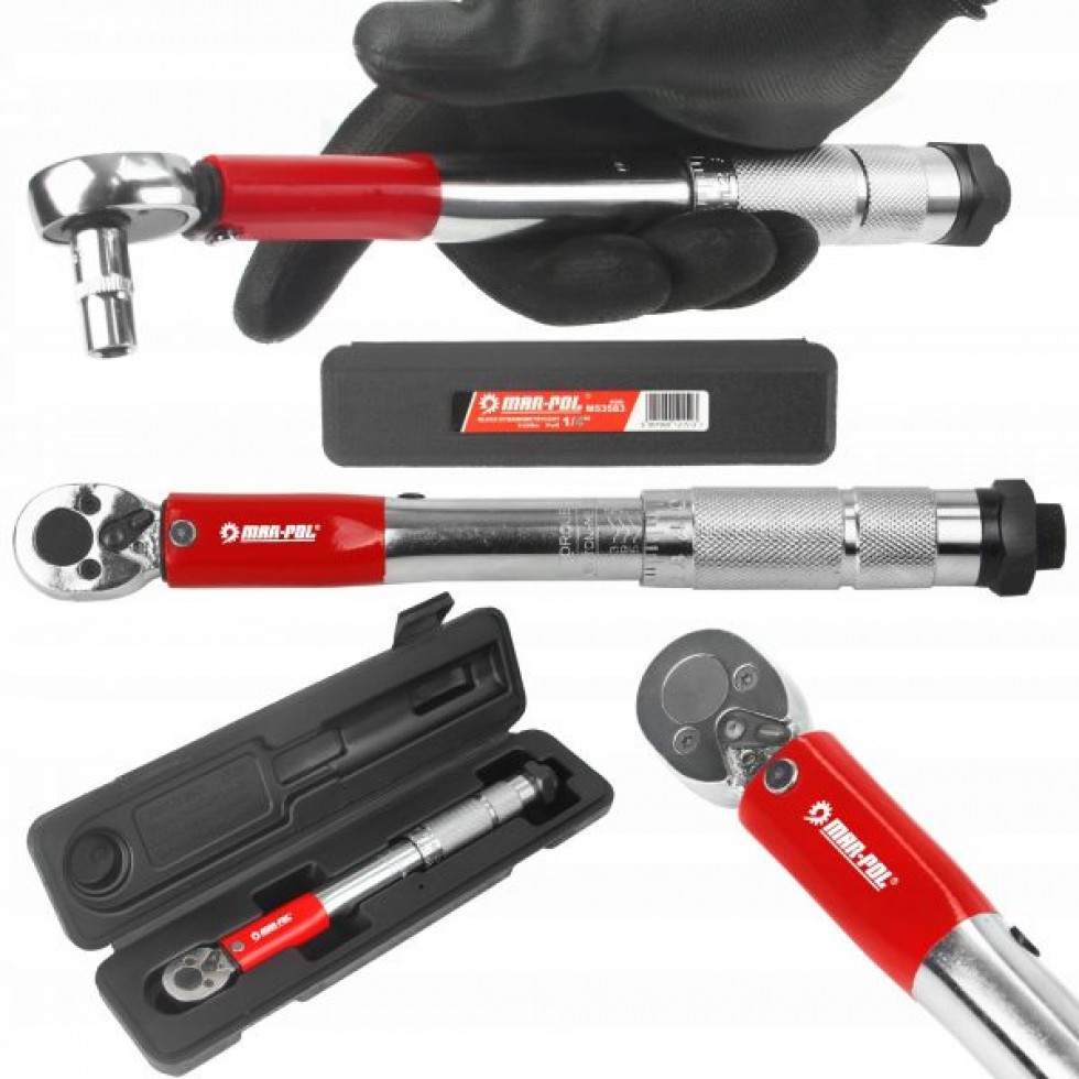 Полски Динамометричен ключ 1/4″ 5 – 25 Nm Mar-Pol Полски Динамометричен ключ 1/4″ 5 – 25 Nm Mar-Pol