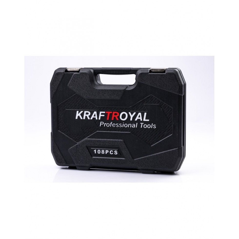 Гедоре 108 части KRAFTROYAL Комплект Инструменти с Тресчотки 1/2 1/4 Гедоре 108 части KRAFTROYAL Комплект Инструменти с Тресчотки 1/2 1/4