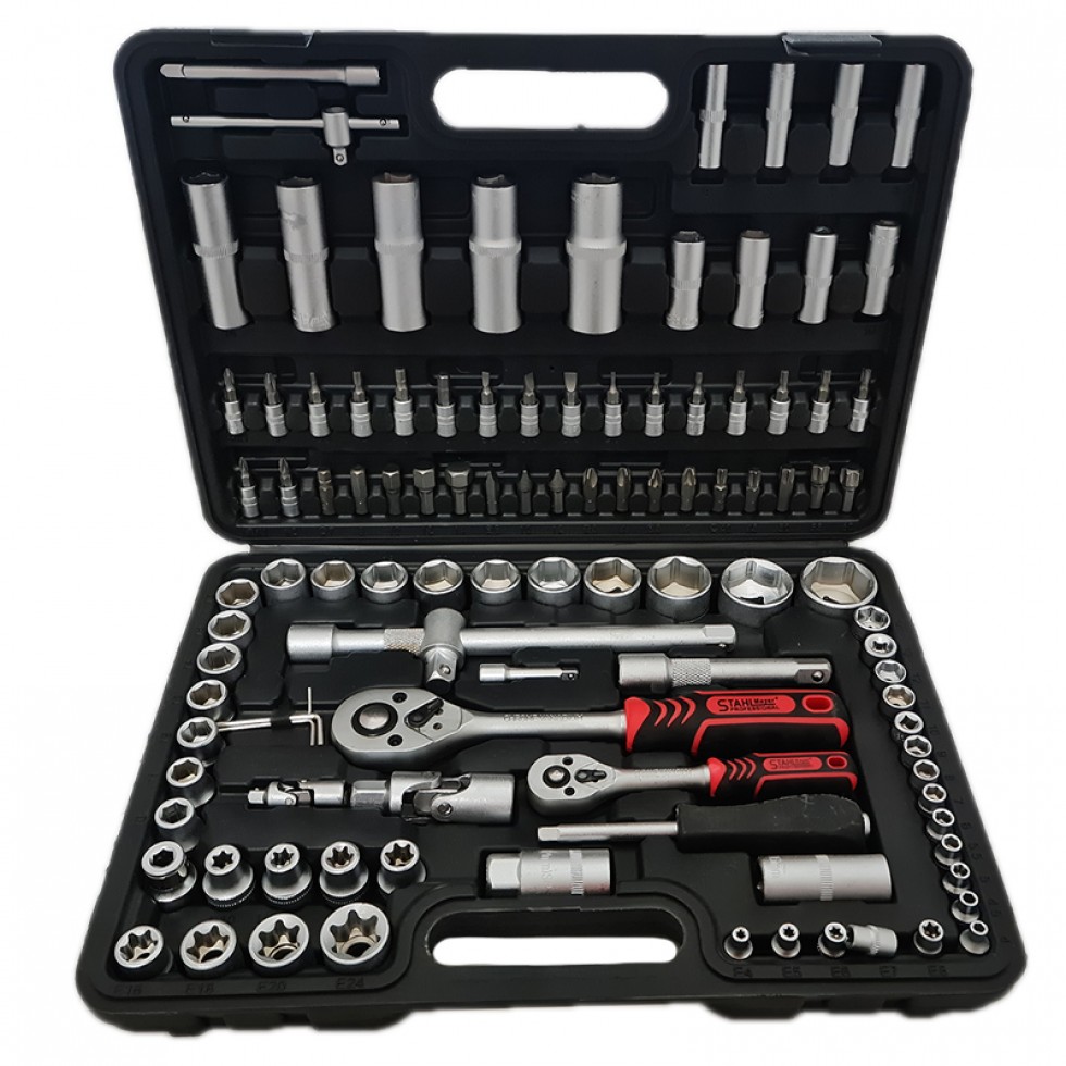 Гедоре 108 части + Накрайници Рико 41 части Rico 41 + STAHLMAYER Комплект Гедоре 108 части + Накрайници Рико 41 части Rico 41 + STAHLMAYER Комплект