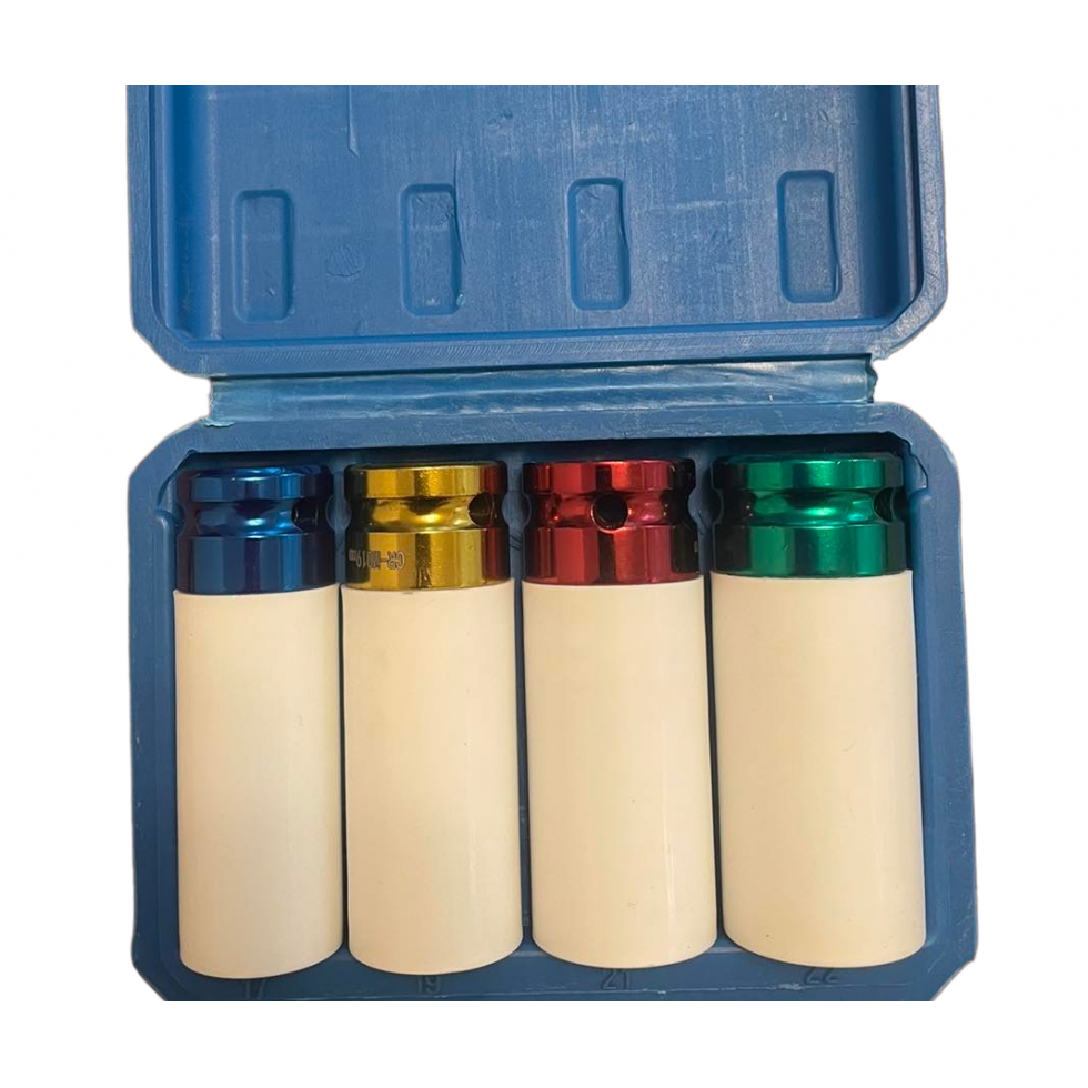 Вложки Ударни 4 части KRAFTROYAL 1/2 17мм 19мм 21мм и 22мм Вложки Ударни 4 части KRAFTROYAL 1/2 17мм 19мм 21мм и 22мм