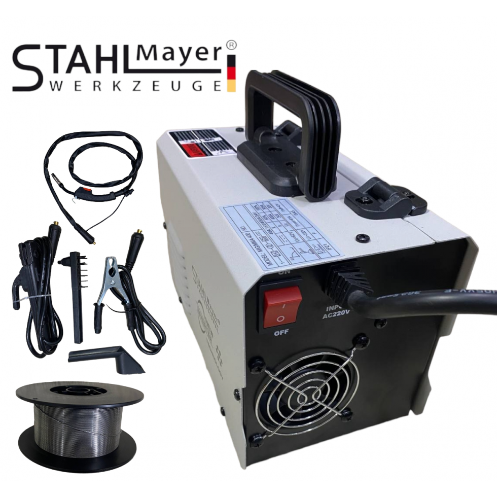 Телоподаващо Инверторен Електрожен 400А 2в1 Заваръчна Техника STAHLMAYER Телоподаващо Инверторен Електрожен 400А 2в1 Заваръчна Техника STAHLMAYER