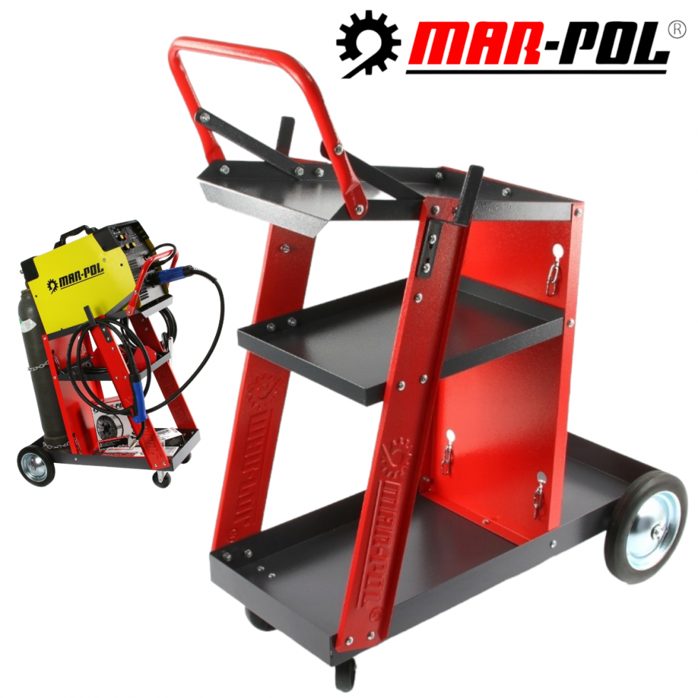 Количка за Заваръчни Апарати MAR-POL M6610 60 кг Количка за Заваръчни Апарати MAR-POL M6610 60 кг