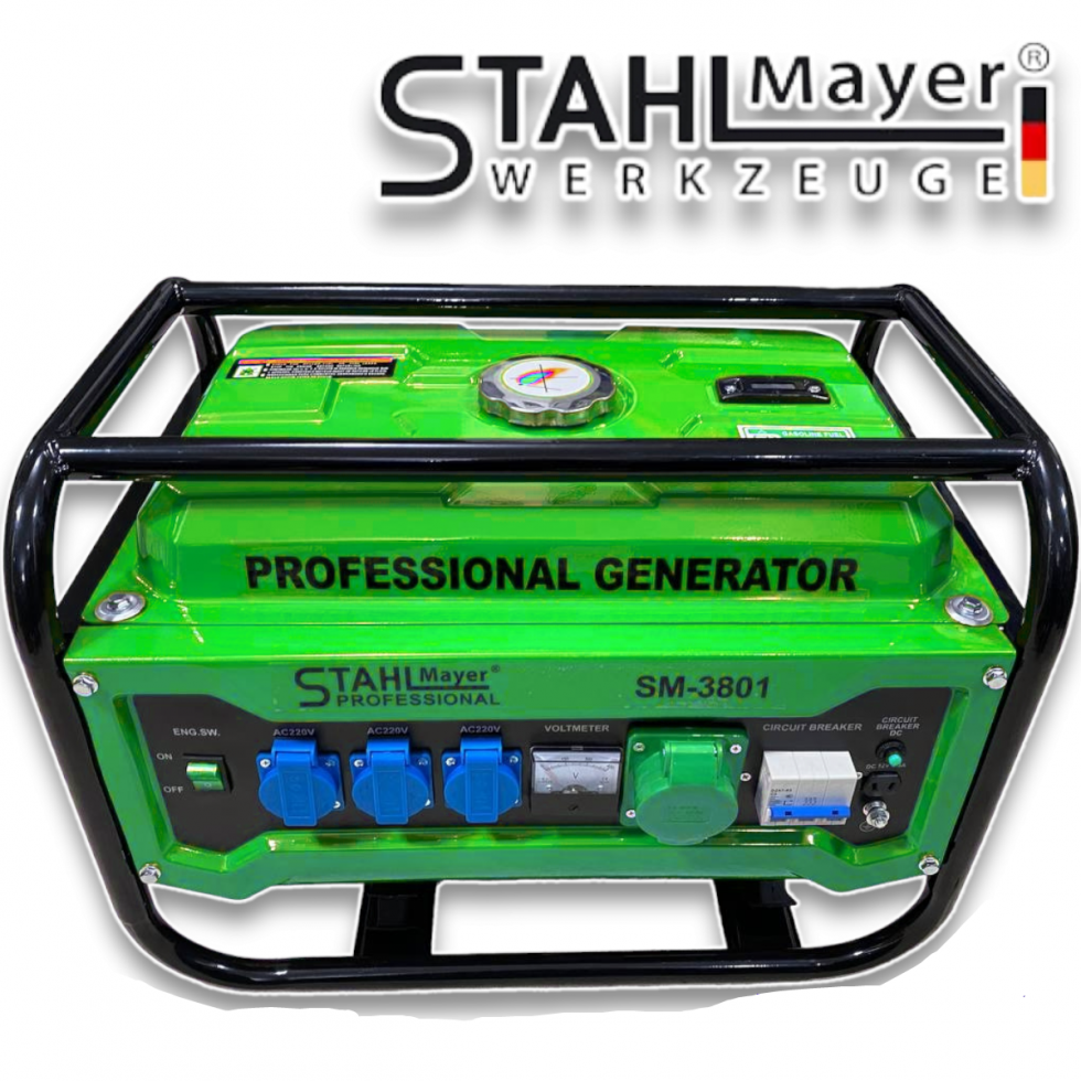 Генератор за ток 4,5kW кВ - Четиритактов Агрегат STAHLMAYER 7,5кс Генератор за ток 4,5kW кВ - Четиритактов Агрегат STAHLMAYER 7,5кс