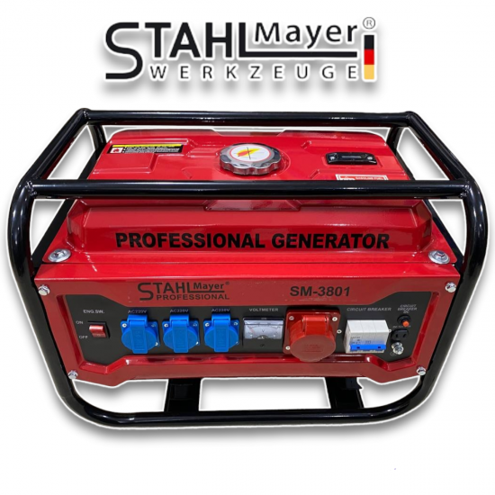 Четиритактов Агрегат за ток 4,5кВ 4500kW Генератор за ток StahLmayer 220V