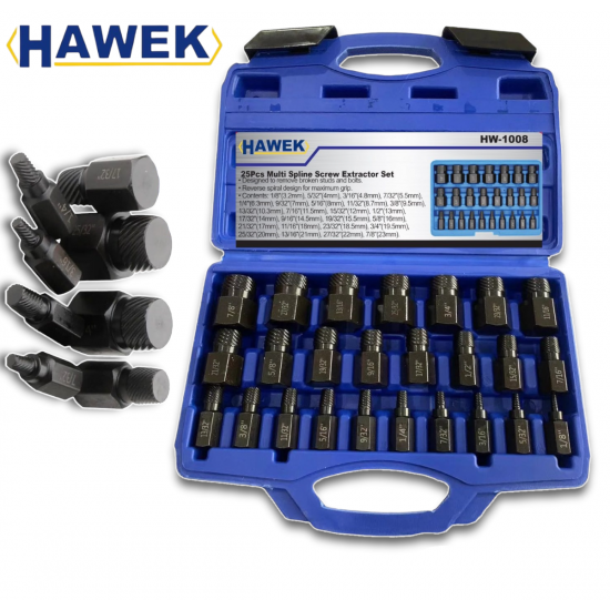 Екстрактори 25 части HAWEK HW-1008