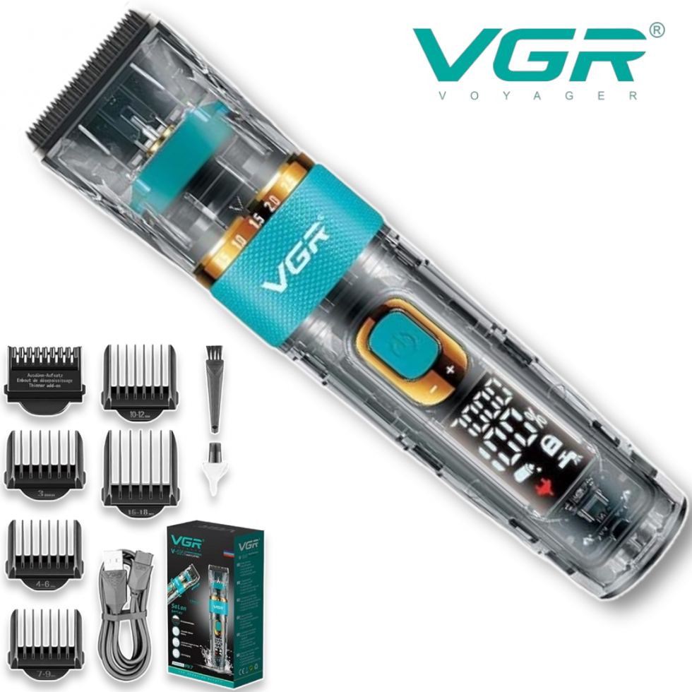 Професионална Машинка за Подстригване VGR V-695 Машина за Коса и Брада Водоустойчив