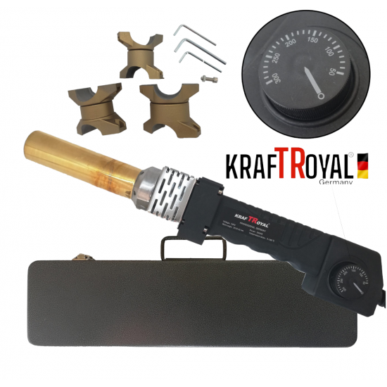 Поялник за Полипропилен 20-32мм 2500W KraftRoyal – лепачка за ппр тръби Поялник за Полипропилен 20-32мм 2500W KraftRoyal – лепачка за ппр тръби