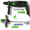 Пробивна Бормашина Перфоратор STAHLMAYER 1600W + Бъркалка за Бетон 2400W HAWEK Строителен Миксер за Цимент Лепило и Др