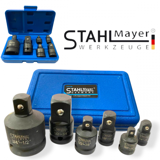 Преходници за Гедоре Ударни Адаптери 6 части Преходници за Гедоре Ударни Адаптери 6 части