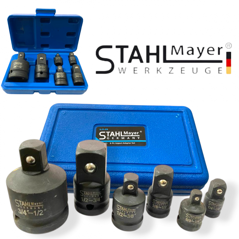 Преходници за Гедоре Ударни Адаптери 6 части Преходници за Гедоре Ударни Адаптери 6 части