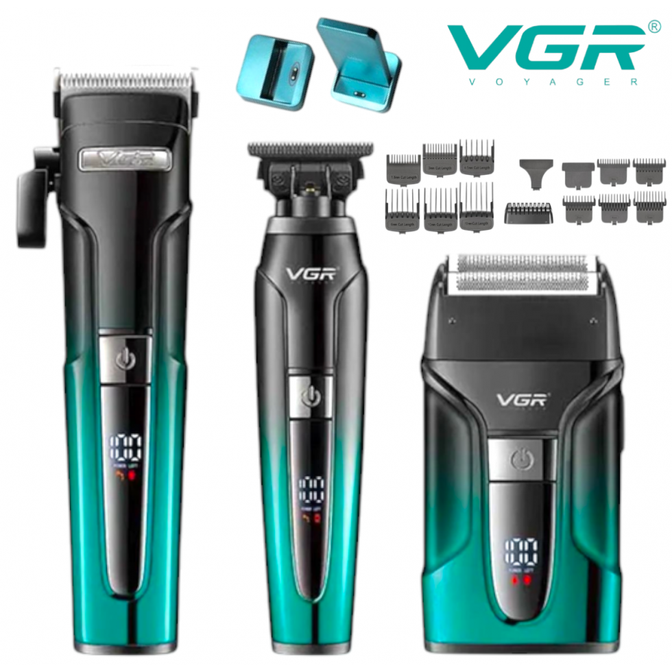 3в1 Машинки за Подстригване VGR V-694 за Коса Брада и Шейвър Самобръсначка Shaver 3в1 Машинки за Подстригване VGR V-694 за Коса Брада и Шейвър Самобръсначка Shaver