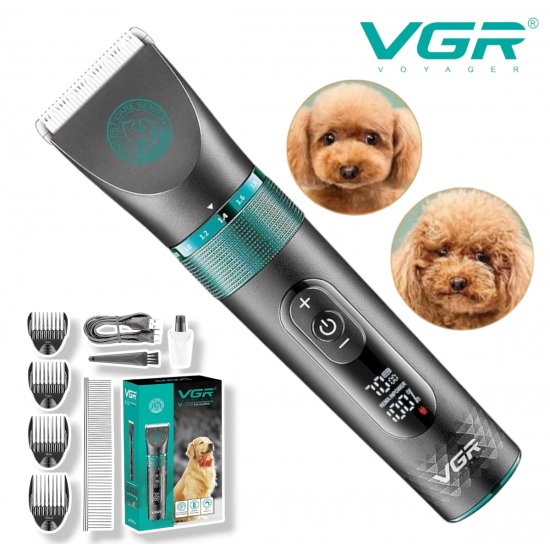Професионална Машинка за Подстригване на домашни любимци кучета VGR V-209