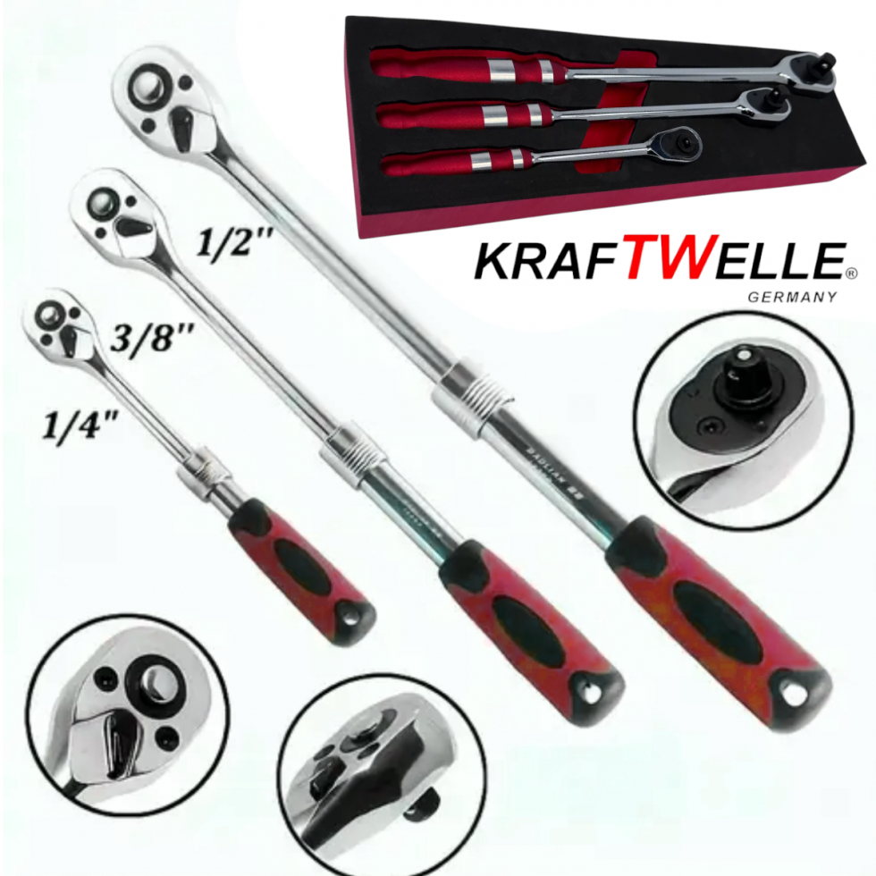 Немски Усилени Тресчотки Удължени XL 1/4