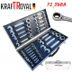 Звездогаечни Ключове Прави Тресчотни 6-32мм Тресчотка Комплект 22 части в метален куфар KRAFTROYAL Звездогаечни Ключове Прави Тресчотни 6-32мм Тресчотка Комплект 22 части в метален куфар KRAFTROYAL