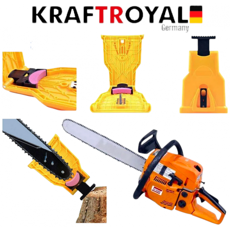 Машина за Заточване на Вериги Точило за Резачка Точене на Вериги KRAFTROYAL Машина за Заточване на Вериги Точило за Резачка Точене на Вериги KRAFTROYAL