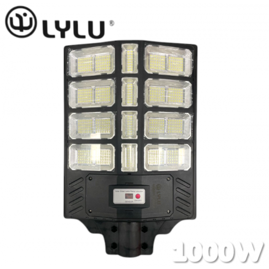 Улична Соларна Лампа 1000W LYLU със сензор Прожектор 20 секции Улична Соларна Лампа 1000W LYLU със сензор Прожектор 20 секции