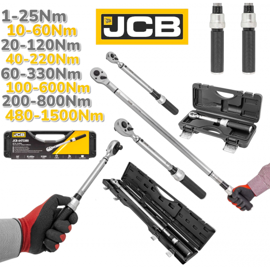 Динамометричен Ключ JCB 1/2