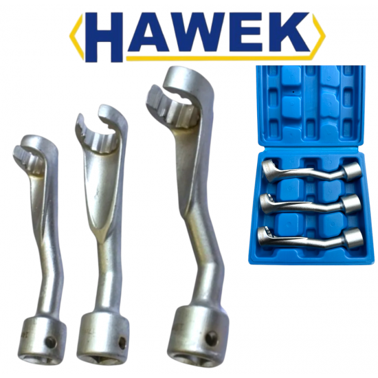 Комплект Ключове за Тръбичките на Дюзите към Инжекторите HAWEK HW-1050