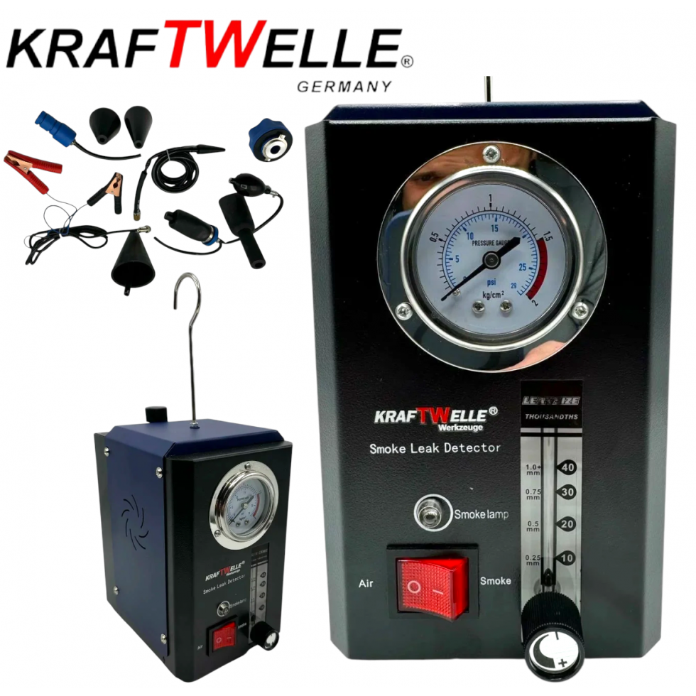 Немски Уред за Откриване на Утечки Чрез Пушек KRAFTWELLE Немски Уред за Откриване на Утечки Чрез Пушек KRAFTWELLE