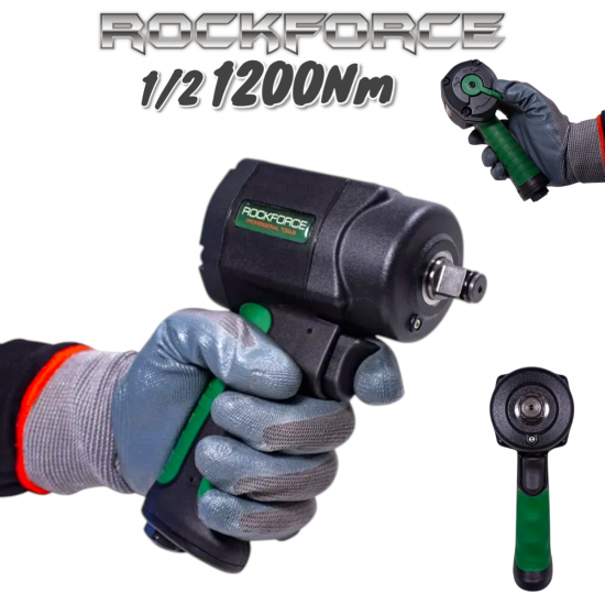 Пневматичен Гайковерт Ударен 1/2 1200Nm ROCKFORCE