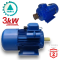 Монофазен Електромотор 3kW 2800 оборота ТАЙГА Елмотор Двигател с шайба