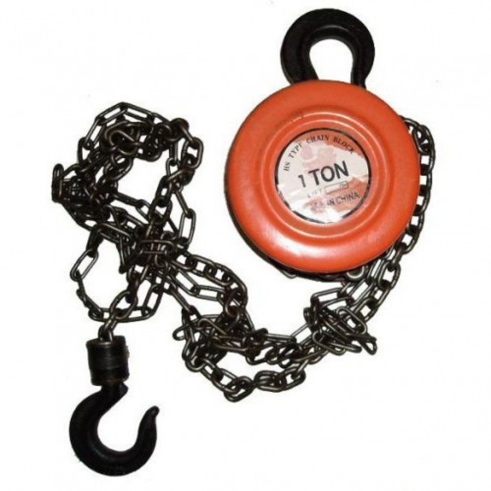 Лебедка с Верига - 1 тон  2 тона 3 тона x 3 метра  - Реални Се 1 тон 2 тона 3 тона Верижна ROCKFORCE