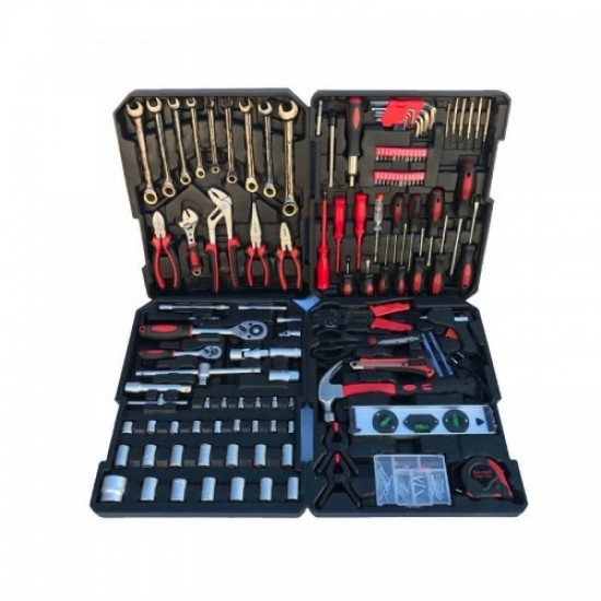 Куфар с Инструменти 399 части KRAFT тресчотка ключове отвертки Куфар с Инструменти 399 части KRAFT тресчотка ключове отвертки