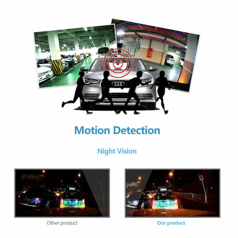 Авто Видеорегистратор + ПОДАРЪК камера за задно виждане WDR Full HD 1080 Авто Видеорегистратор + ПОДАРЪК камера за задно виждане WDR Full HD 1080