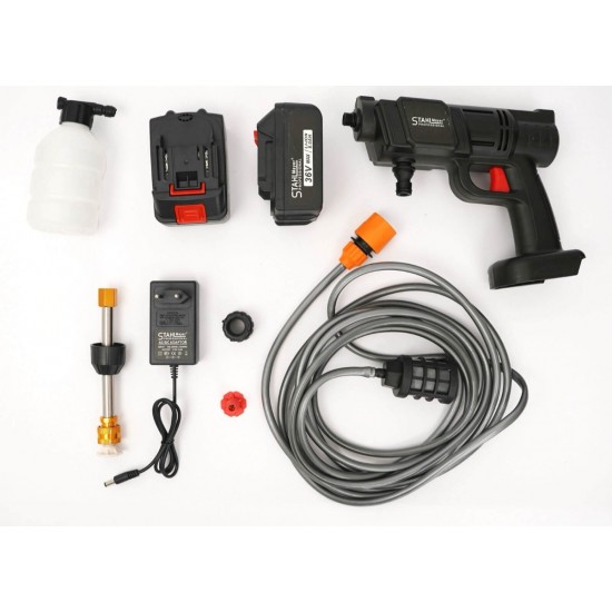 Акумулаторна Водоструйка STAHLMAYER в Куфар с Две Батерии 36V 8AH и Зарядно Акумулаторна Водоструйка STAHLMAYER в Куфар с Две Батерии 36V 8AH и Зарядно