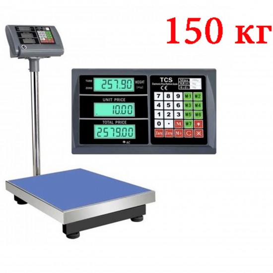 Платформен електронен кантар 150кг везна