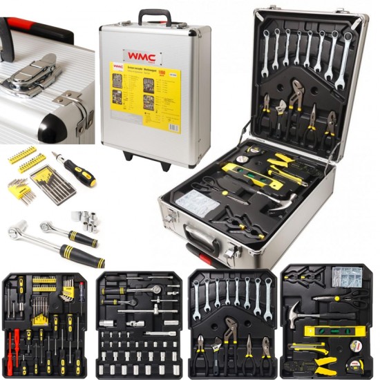 Комплект Куфар с Инструменти 1050 части - Professional Line WMC Комплект Куфар с Инструменти 1050 части - Professional Line WMC
