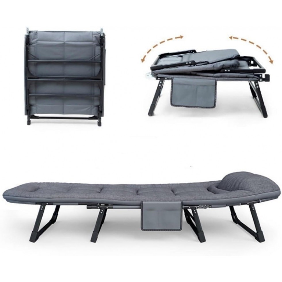 Сгъваемо Походно Легло Тип Шезлонг FORSAGE Сгъваемо Походно Легло Тип Шезлонг FORSAGE