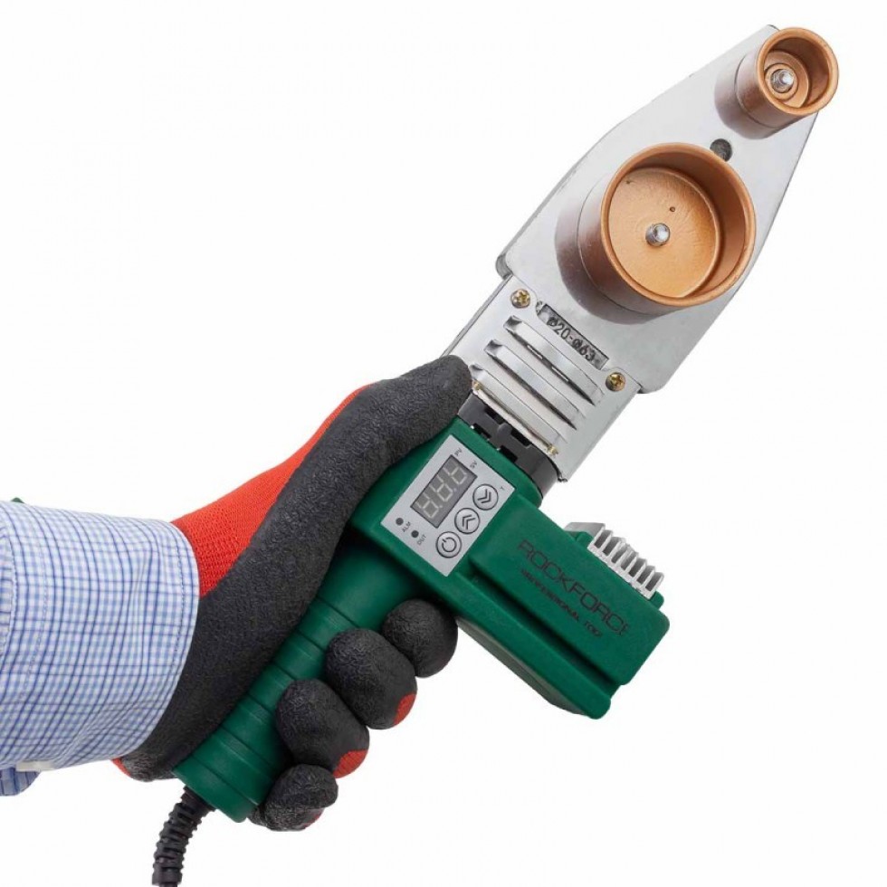 Поялник за Полипропилен ROCKFORCE 1000W 20-63мм Лепачка ППР Тръби Поялник за Полипропилен ROCKFORCE 1000W 20-63мм Лепачка ППР Тръби