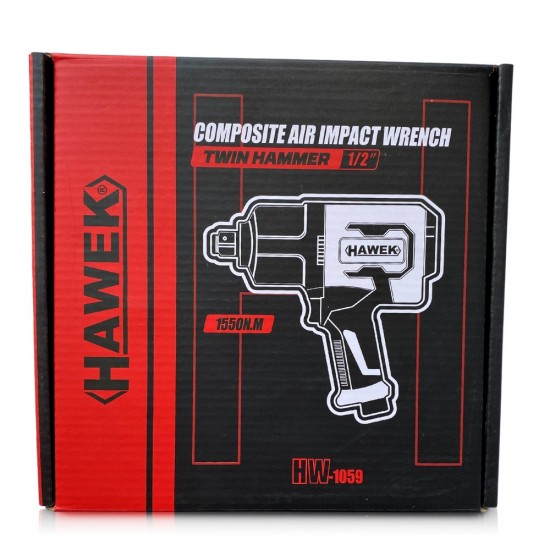 Пневматичен Ударен Гайковерт HAWEK Полша 1/2' 1550Nm HW-1059 Пневматичен Ударен Гайковерт HAWEK Полша 1/2' 1550Nm HW-1059
