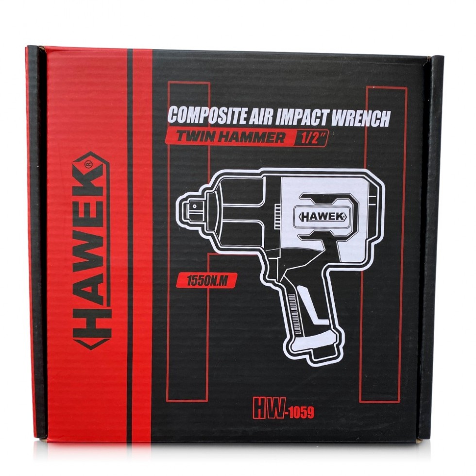 Пневматичен Ударен Гайковерт HAWEK Полша 1/2' 1550Nm HW-1059 Пневматичен Ударен Гайковерт HAWEK Полша 1/2' 1550Nm HW-1059