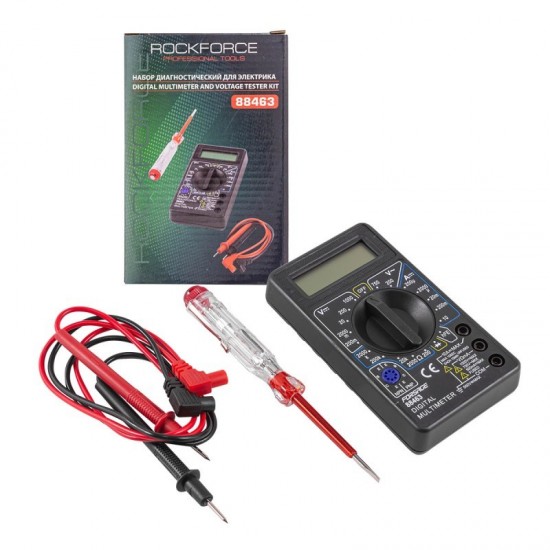 Дигитален мултицет и фазомер ROCKFORCE Дигитален мултицет и фазомер ROCKFORCE