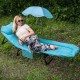 Походно Легло Шезлонг Сгъваем с Чадър Походно Легло Шезлонг Сгъваем с Чадър