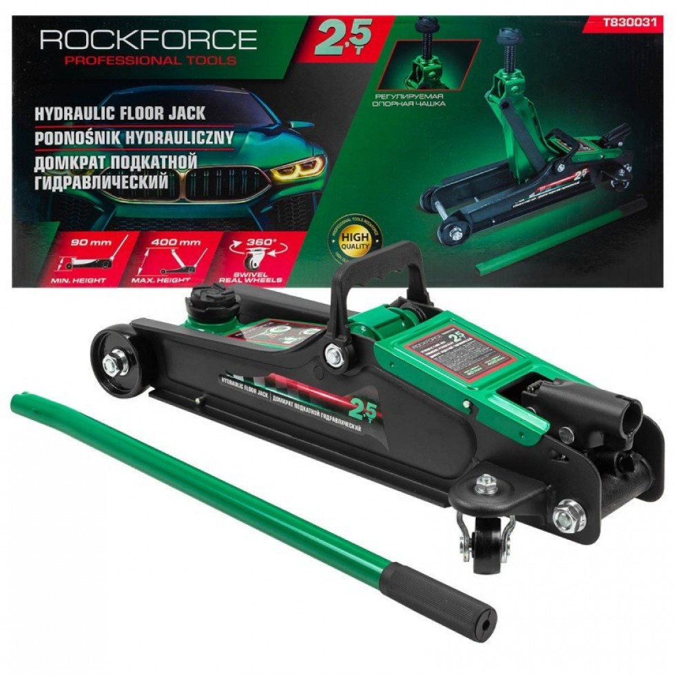 Крик Крокодил 2.5 тона 90-400мм ROCKFORCE Крик Крокодил 2.5 тона 90-400мм ROCKFORCE
