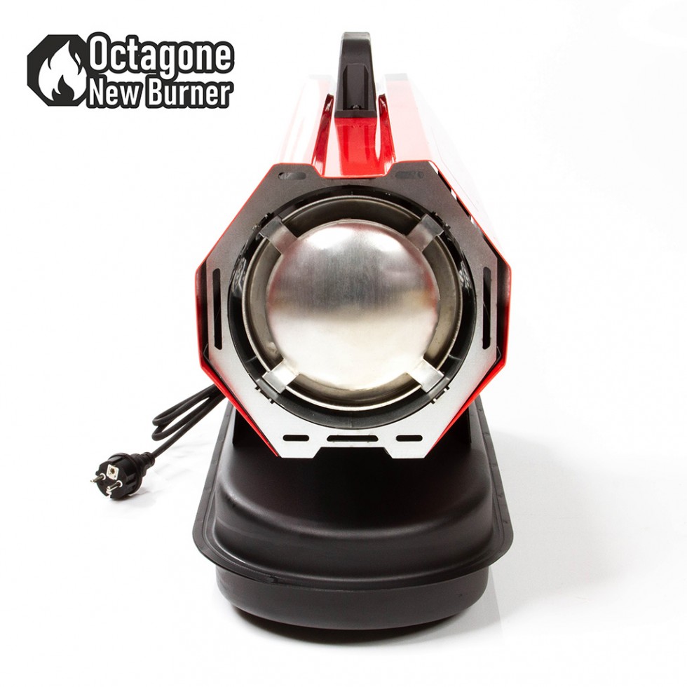 Дизелов Κалорифер MAR-POL 30 kW, 550 м³/час, 12 литра LCD дисплей термостат и регулатор Маслен Нагревател