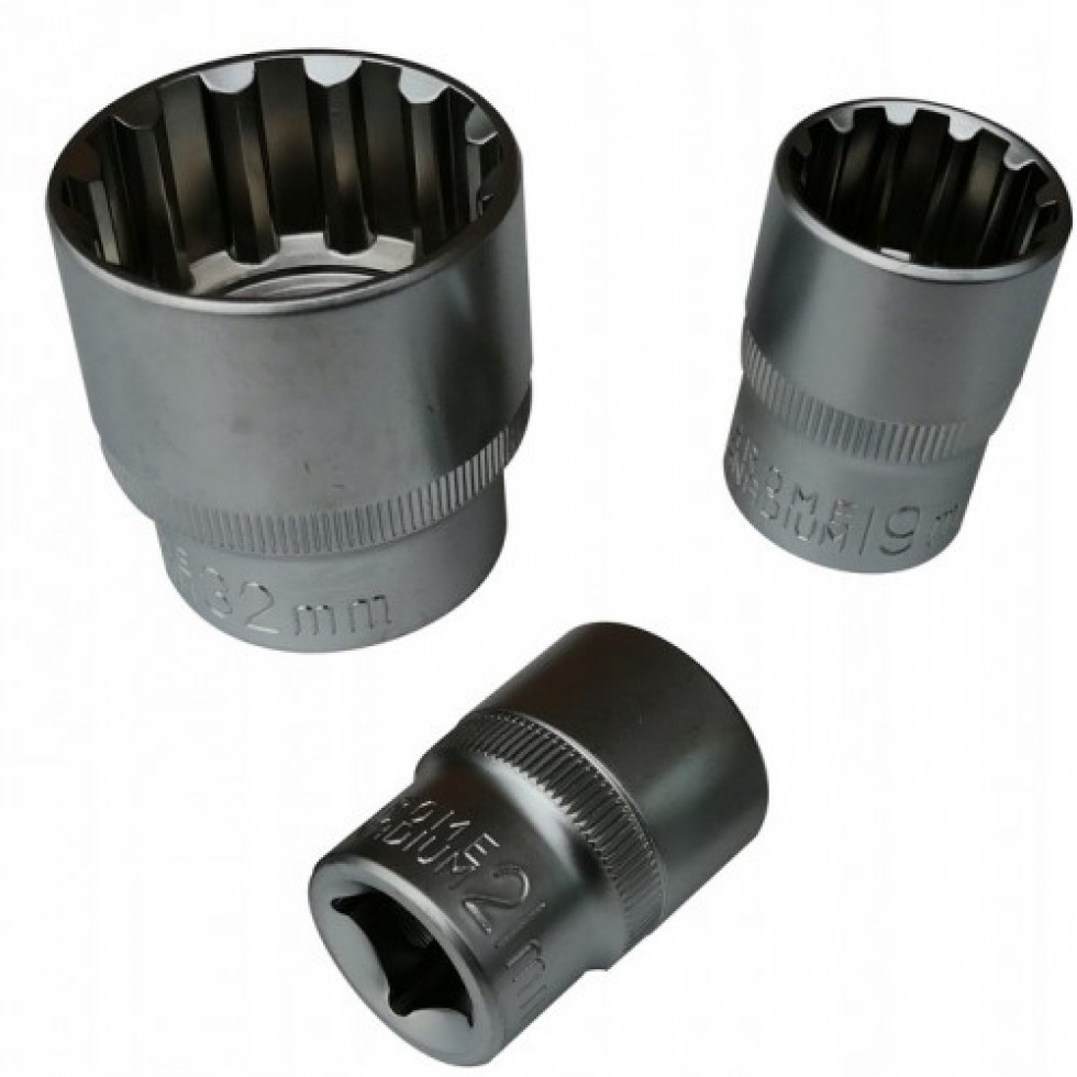 Вложки к-т 1/2 SPLINE 12-стенни Forsage F-4194-9 Вложки к-т 1/2 SPLINE 12-стенни Forsage F-4194-9