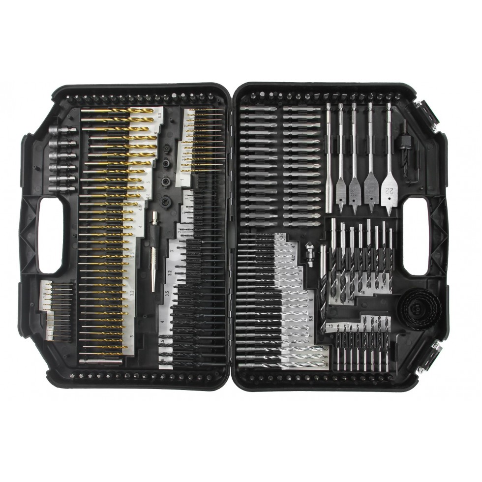 Накрайници 246 части Свредла и Битове за гедоре и винтоверт MAR-POL Накрайници 246 части Свредла и Битове за гедоре и винтоверт MAR-POL