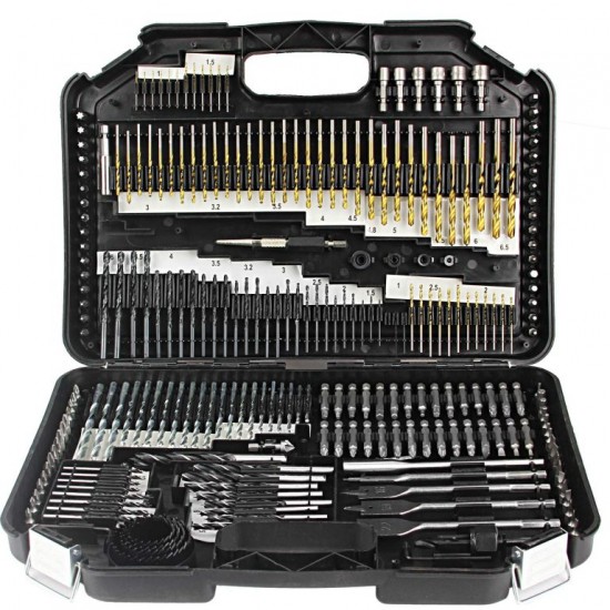 Накрайници 246 части Свредла и Битове за гедоре и винтоверт MAR-POL Накрайници 246 части Свредла и Битове за гедоре и винтоверт MAR-POL